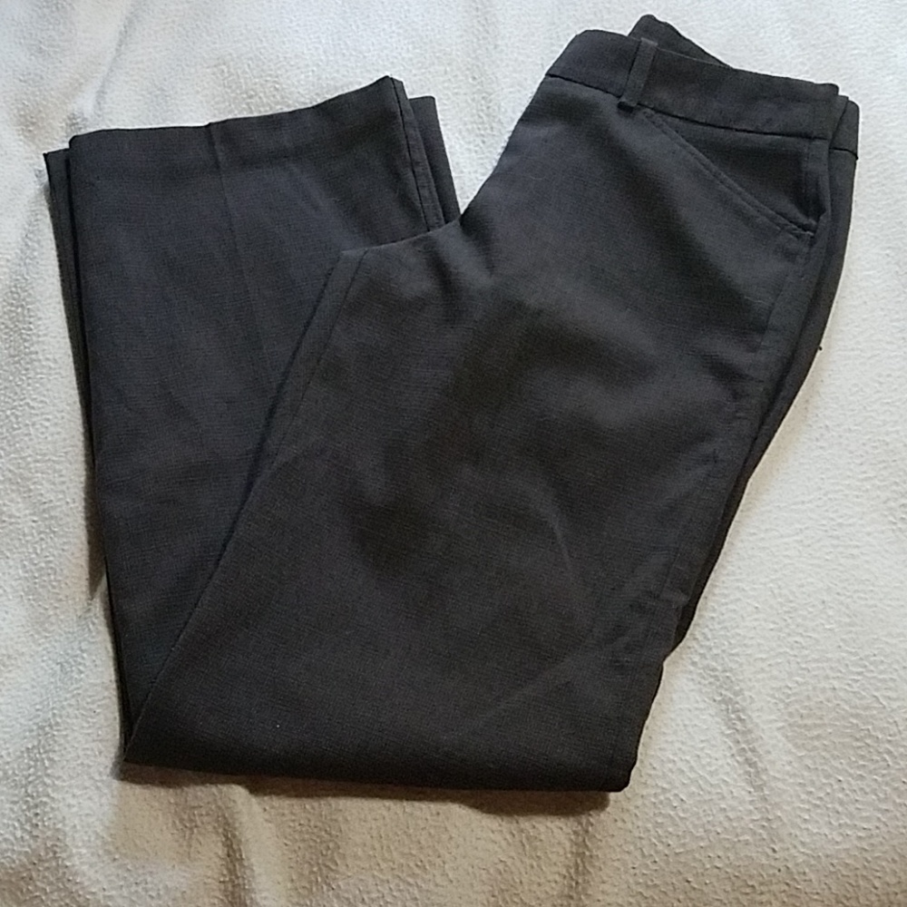 Dark brown dress pants